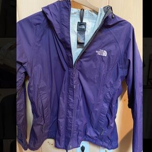 North face rain coat
